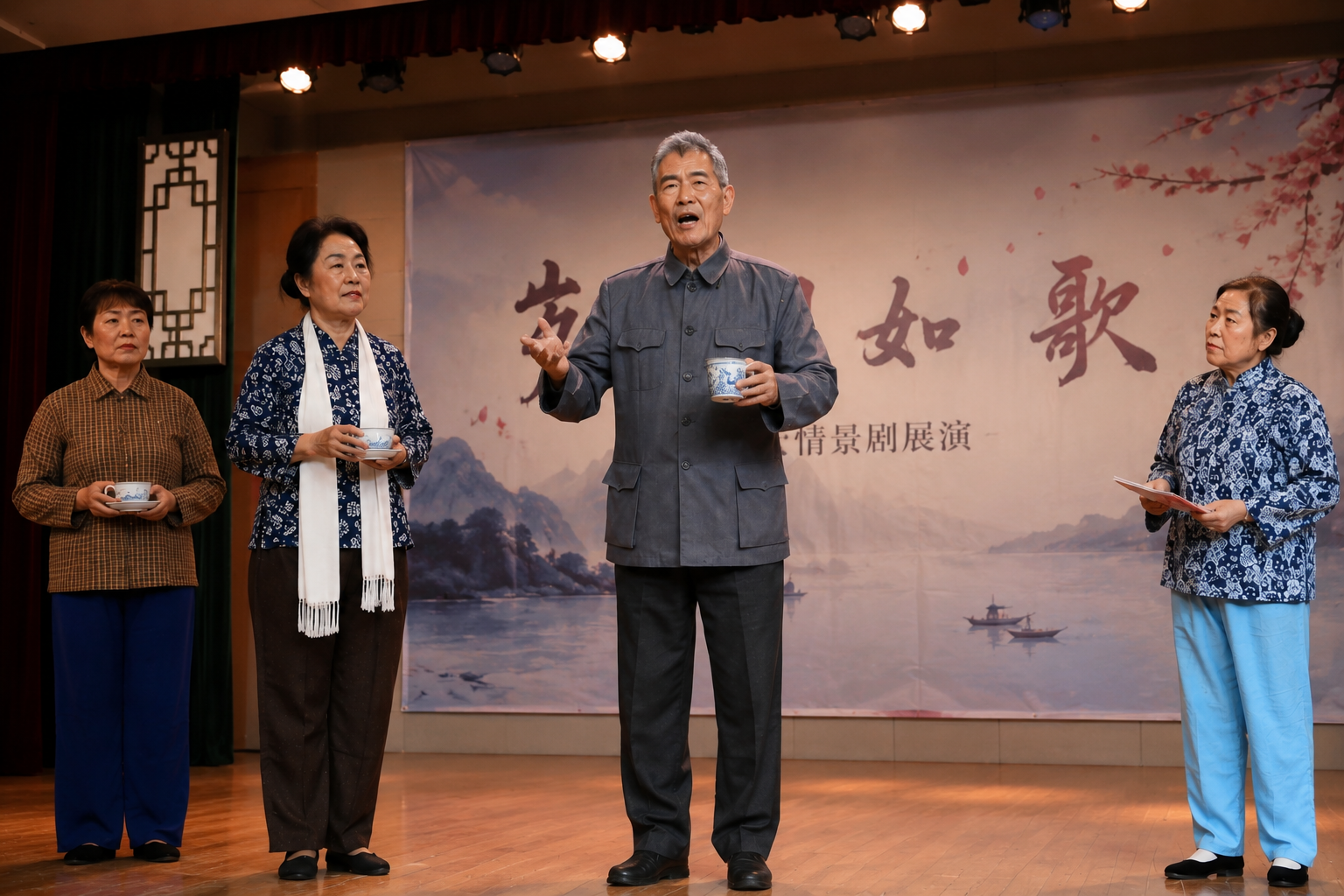 情景表演